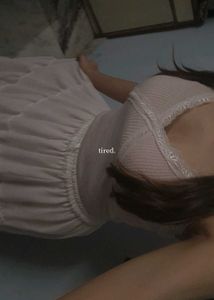 Ribbed Knit Top With Long Skirt