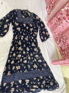 Floral Print Maxi Dress