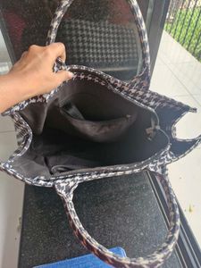 Houndstooth Handbag