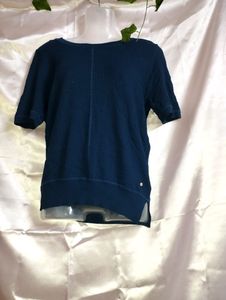 Peacock Colour Woolen Top