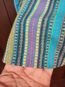 Paul Ropp Vintage Striped Halterneck Top