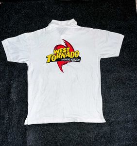 WHITE BACK PRINT T-SHIRT