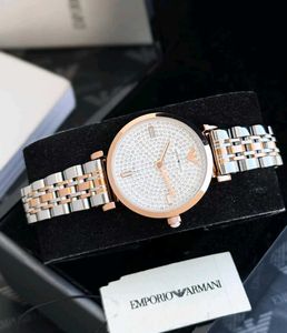 EMPORIO ARMANI DUAL TONE PREMIUM LADIES WATCH