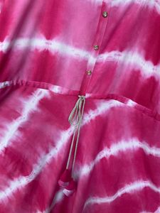Tie and die Fully stitched frock