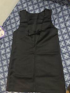 Little Black Dress with Bow Detail