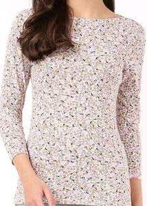 Marks &amp; Spencer&#39;s Floral Boat Neck New Top