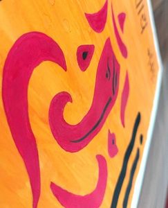 Handmade Ganesha Painting With Frame