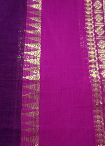 New Chettinad Cotton Saree With 1m Blouse Pc