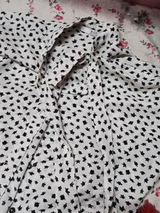 Dotted Print Top