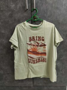 Light Green Oversized Tshirt