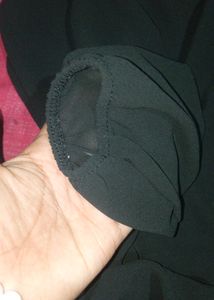 Black Formal Type Top