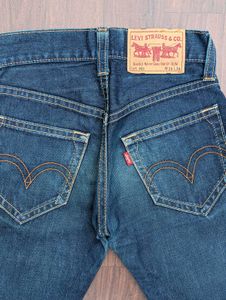 Dark Wash Straight Leg Jeans