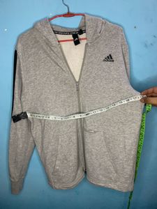 Orignal Adidas Grey Hoodie