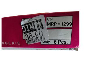 peck of 6 non padtered Bra