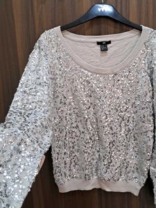 HnM Sweater Taupe Color Brand New