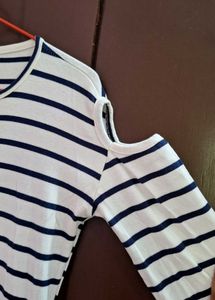 B&amp;W Striped Dress