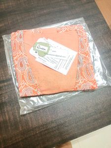 SOFT ORANGE PRINTED SUMMER BLAZER 💫✨