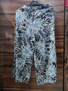Floral Print Wide Leg trouser