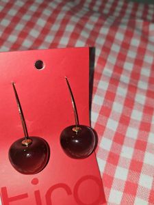 Cherry Drop Earrings
