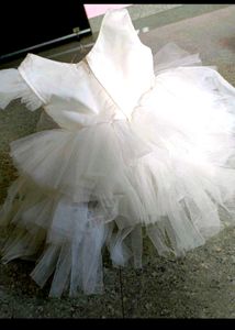 baby girl party wear Frock for with hair bow