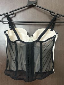 Lace Bustier Top