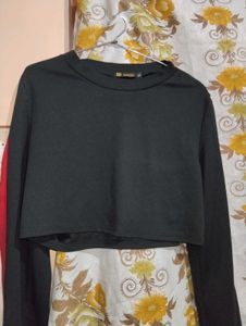 Black Crop Top