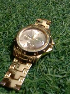 Only 15 Days Old Gold Plated Rosera Watch