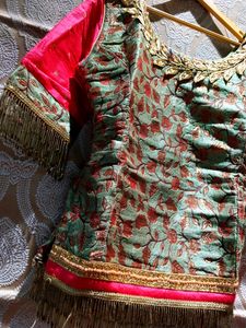 Heavy Silk Lehenga Blouse Dupatta