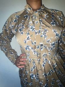 XL Floral Midi Dress