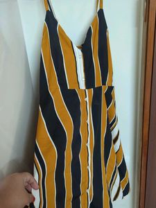 Striped Button Down Dress