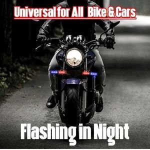 12V LED Red-Blue Light Bar