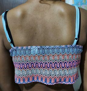 Crochet Tie-Front Top