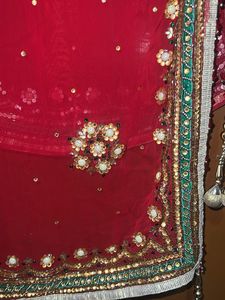 Red BRIDAL (DULHAN) Dupatta