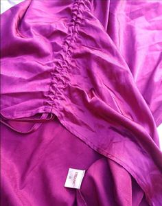 Brand New (Urbanic) Satin Ruched Cowl Neck Dress
