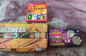 Ludo,Chess,Snake & Ladder+Business Game+Uno-Combo.