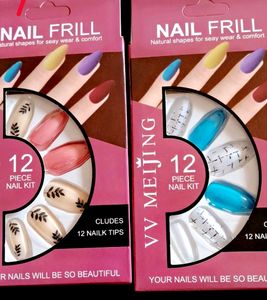 12 Fake Nails Set