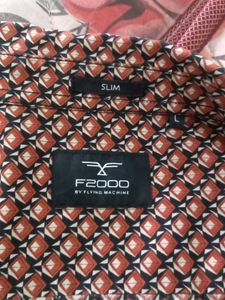 Patterned Long Sleeve Shirt
