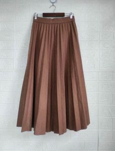 Locve Women’s  Pleated Midi Skirt