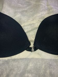 34B Black Padded Bra – Elegant Lace