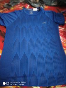 Blue Patterned T-Shirt