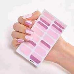 Pink Ombre Nail Polish Strips