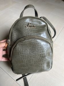Lavie Olive Green Mini Backpack