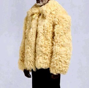 Faux Fur Hooded Jacket