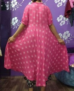 Pink Floral Dress