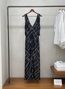 Black & White Maxi Dress