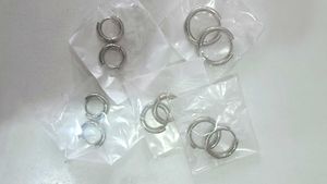 Silver Hoop Earrings