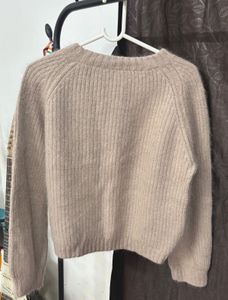 Beige Knit Sweater