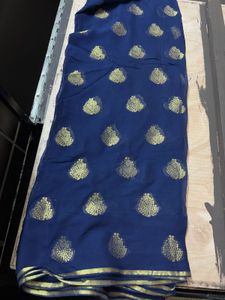 Elegant Blue Saree