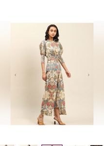 Aarke Ritu KumarFloral Print Crop Top with Pants S