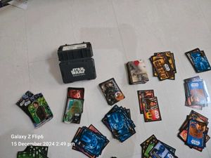 221 Topps Star Wars Cards+collectible Box+
